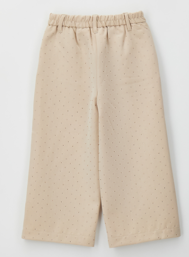AM Kids - Pantalone con brillantini gamba larga