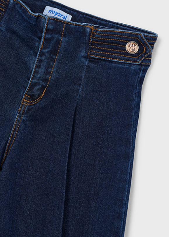 AM Kids - Pantalone denim wide leg