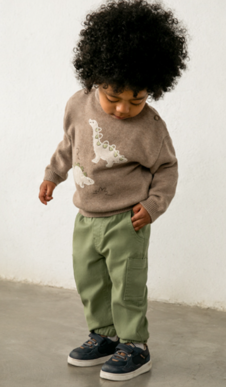 AM Kids - Pantalone jogger cargo