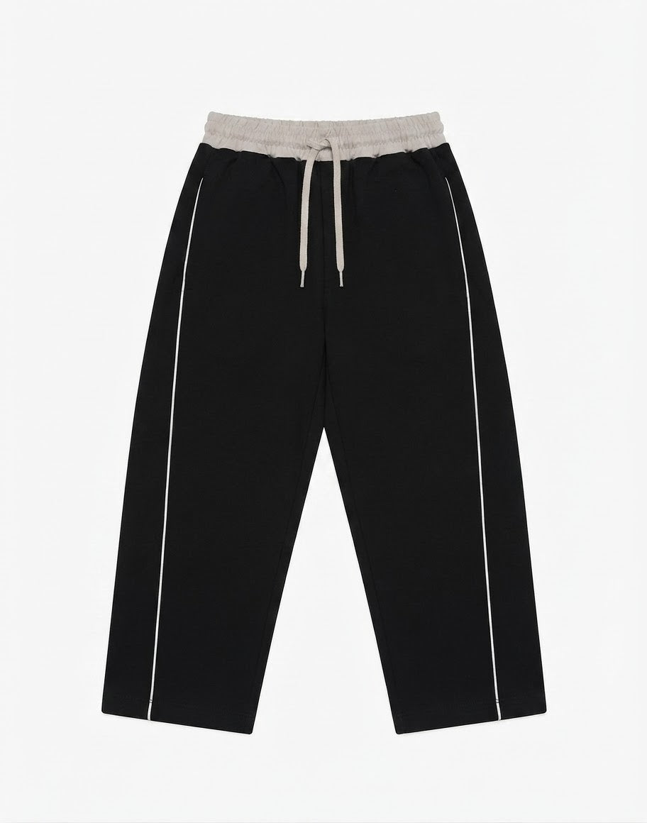 AM Kids - Pantalone largo garzato