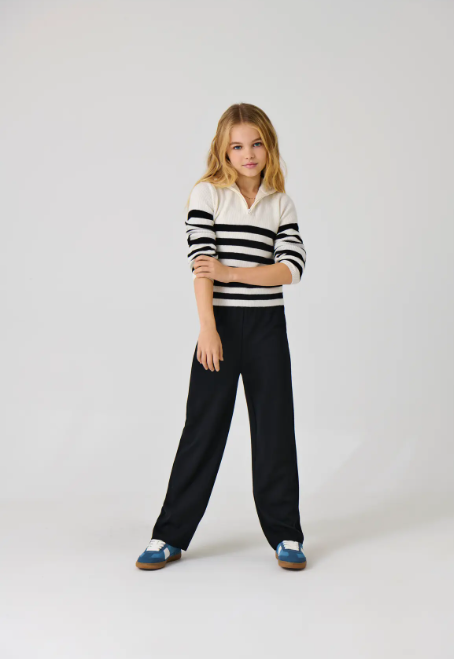 AM Kids - Pantalone lungo garzato