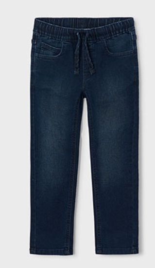 AM Kids - Pantalone soft denim jogger