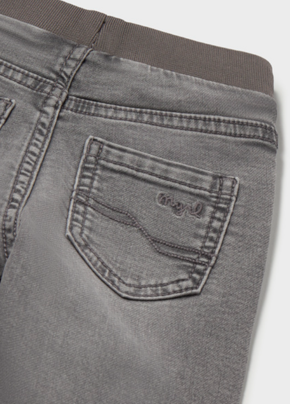 AM Kids - Pantalone soft denim jogger