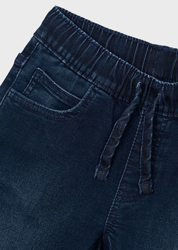 AM Kids - Pantalone soft denim jogger