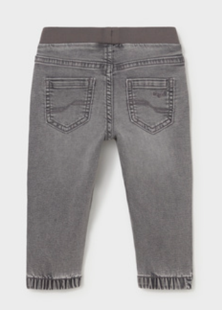 AM Kids - Pantalone soft denim jogger