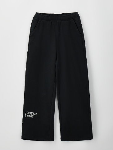 AM Kids - Pantalone tuta gamba larga