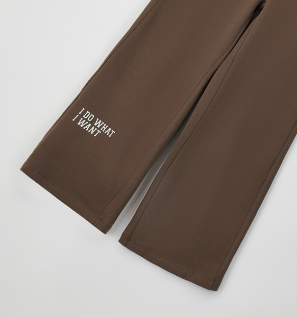 AM Kids - Pantalone tuta gamba larga