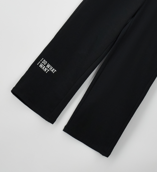 AM Kids - Pantalone tuta gamba larga