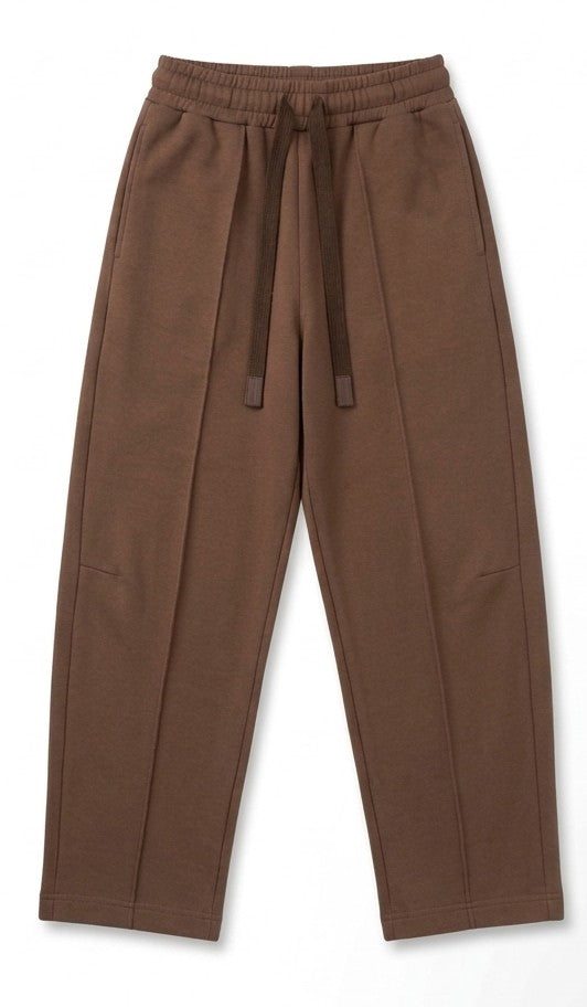 AM Kids - Pantalone tuta gamba largo garzato