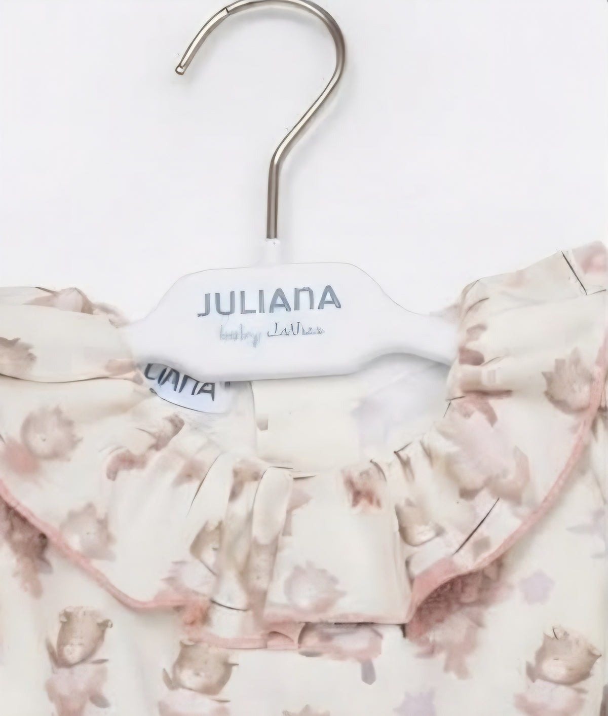 AM Kids - SALOPETTE IN MAGLIA CON CAMICIA STAMPA BAMBOLINE