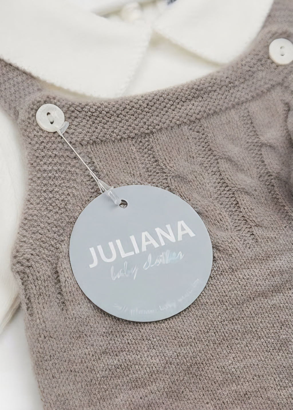 AM Kids - SALOPETTE IN MAGLIA CON MAGLIETTA CORDINATA