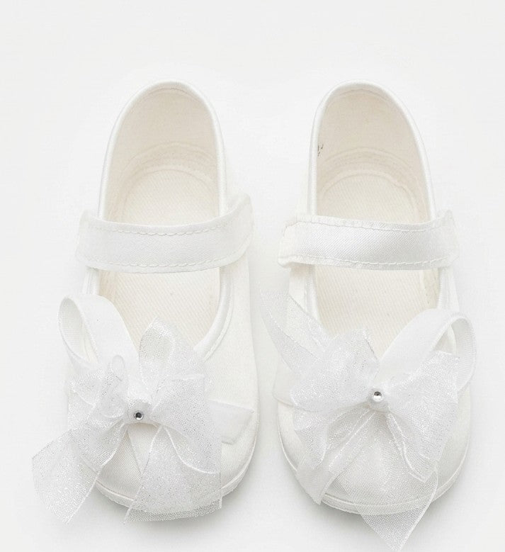 AM Kids - Scarpa ballerina elegante battesimale
