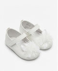 AM Kids - Scarpa battesimale con piume