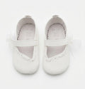AM Kids - Scarpina battesimale con fiocco laterale