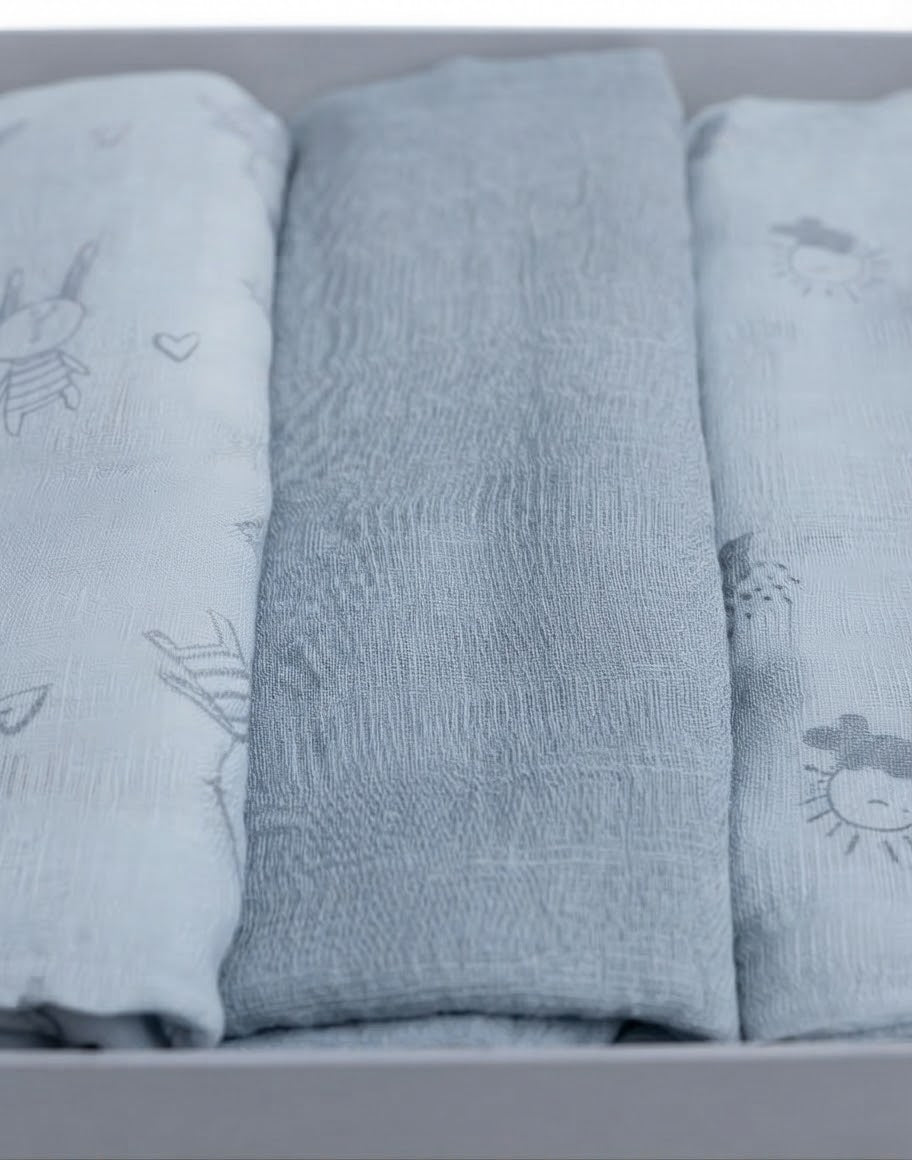 AM Kids - Set 3 teli in cotone