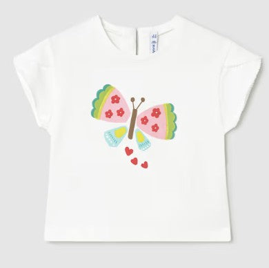 AM Kids - T-shirt con farfalla