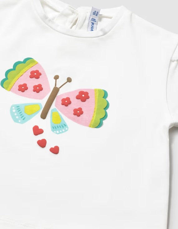 AM Kids - T-shirt con farfalla