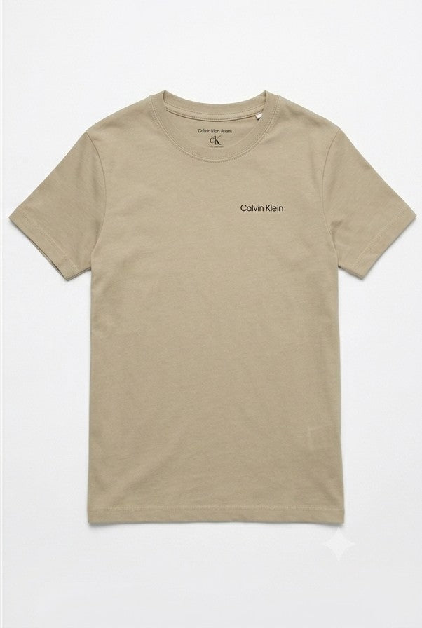 AM Kids - T-shirt in cotone con scritta piccola