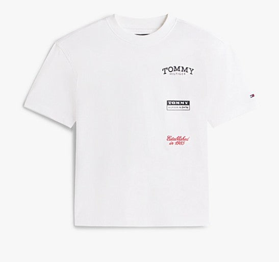 AM Kids - T-shirt oversize con stampa dietro