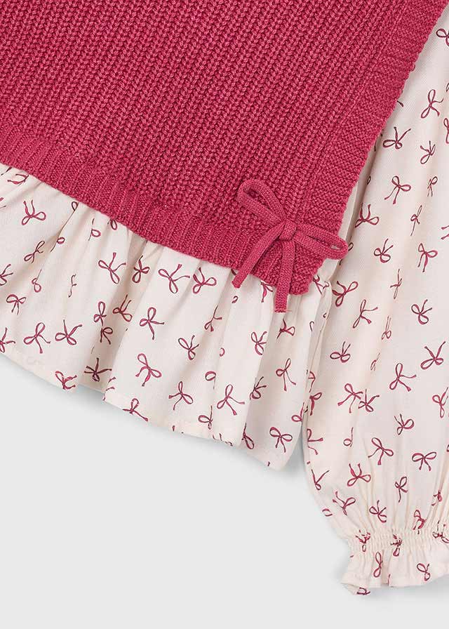 AM Kids - Top gilet combinato Mayoral