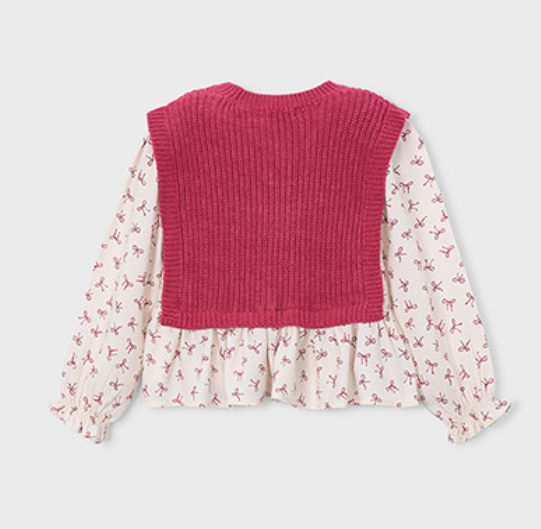 AM Kids - Top gilet combinato