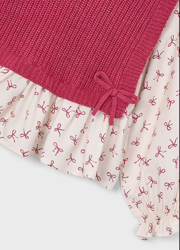 AM Kids - Top gilet combinato