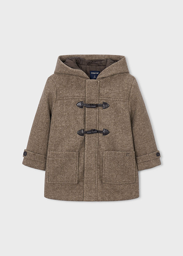 AM Kids - Trench in panno con cappuccio