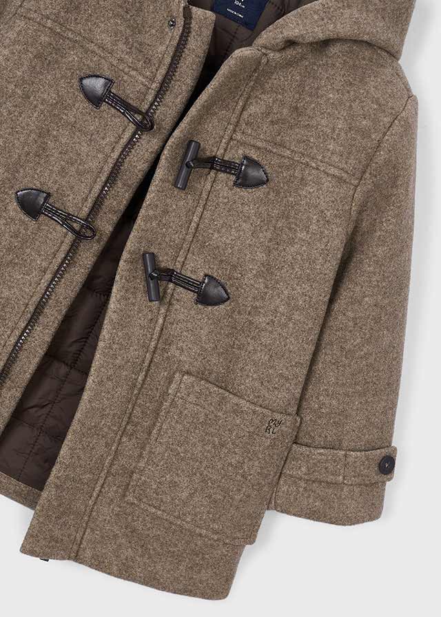 AM Kids - Trench in panno con cappuccio