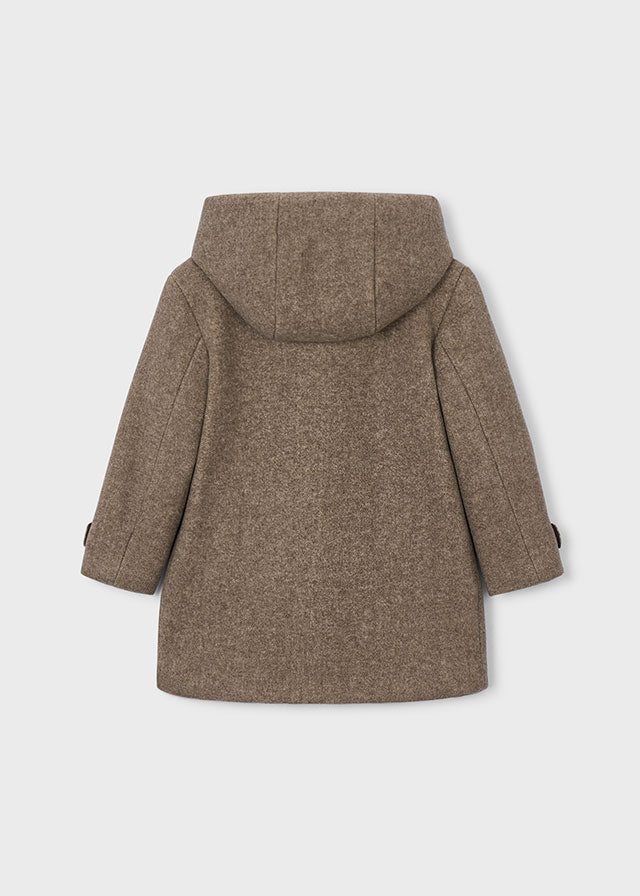 AM Kids - Trench in panno con cappuccio