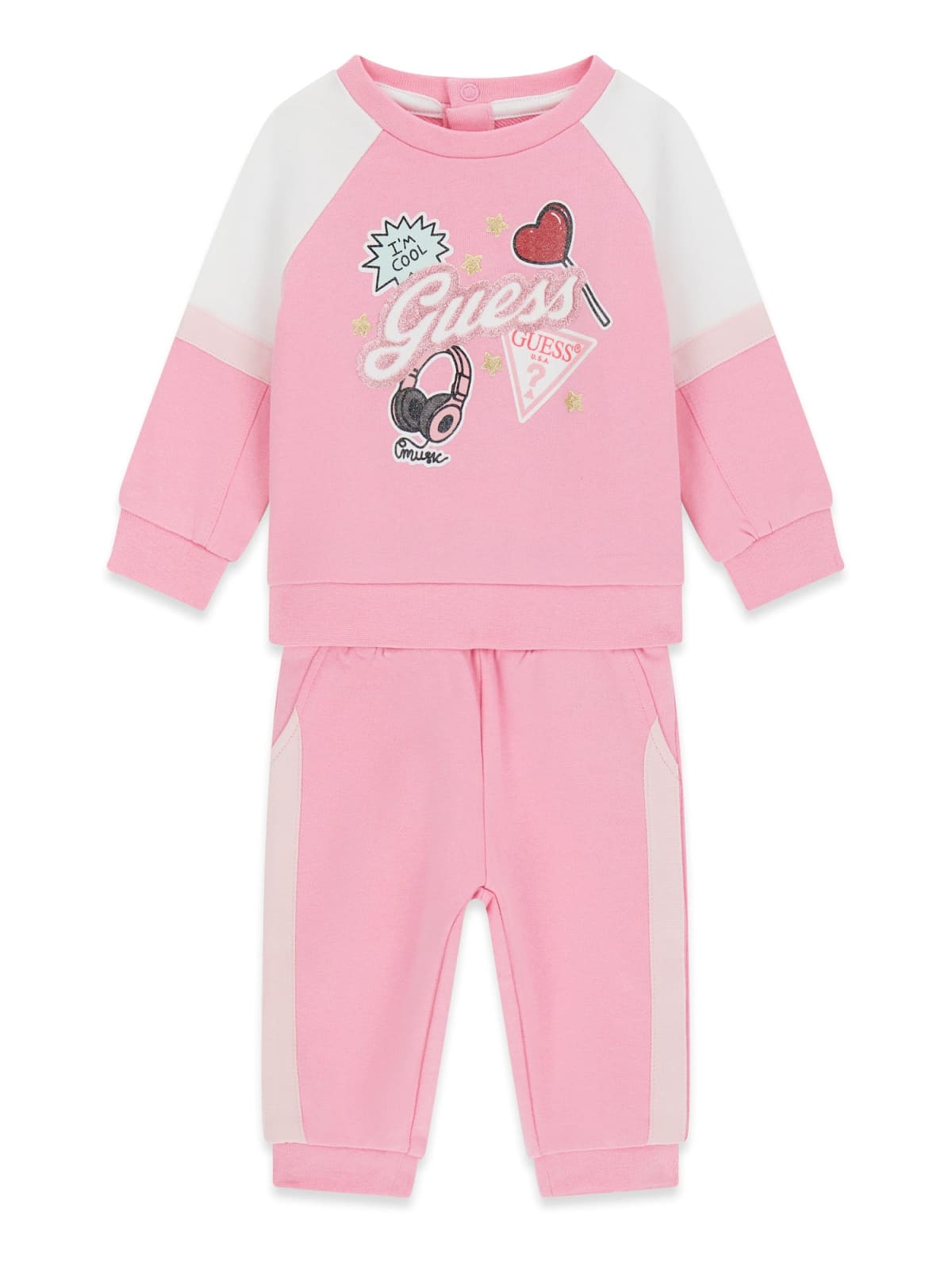 AM Kids - Tuta completa girocollo garzata guess