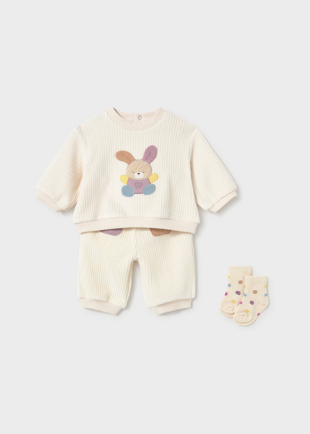 AM Kids - Tuta con calzini a costine Mayoral