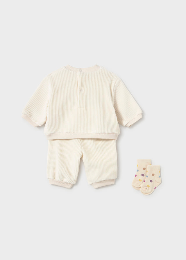AM Kids - Tuta con calzini a costine Mayoral