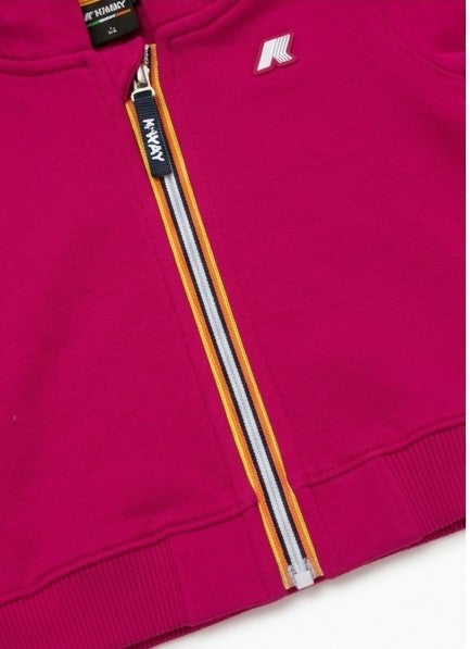 AM Kids - Tuta con zip e cappuccio felpata K-WAY