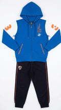 AM Kids - Tuta garzata con zip e cappuccio