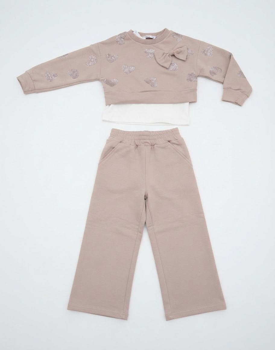 AM Kids - Tuta girocollo felpata