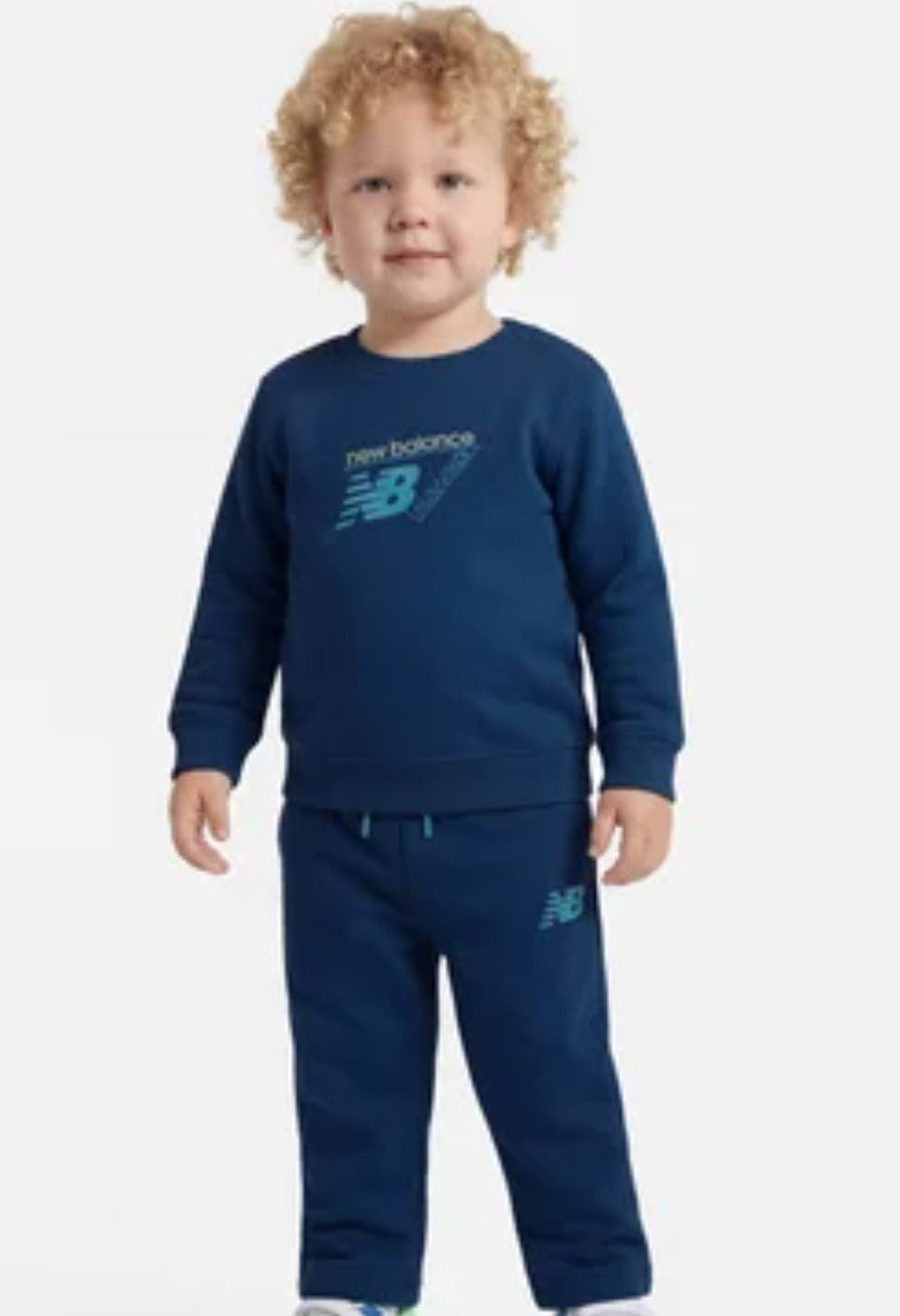 AM Kids - Tuta girocollo garzata New Balance