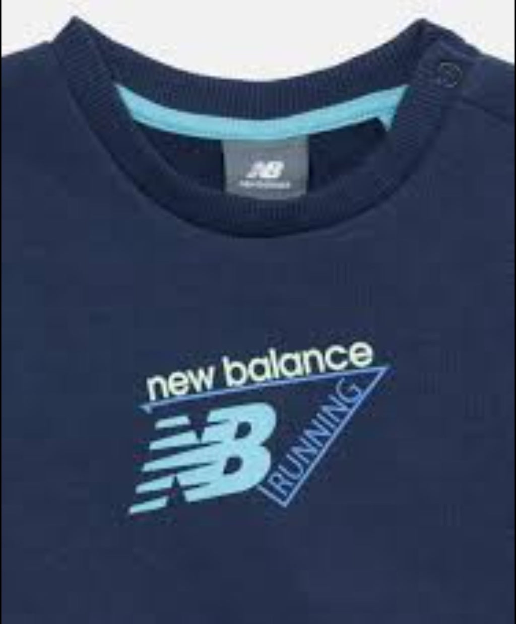 AM Kids - Tuta girocollo garzata New Balance