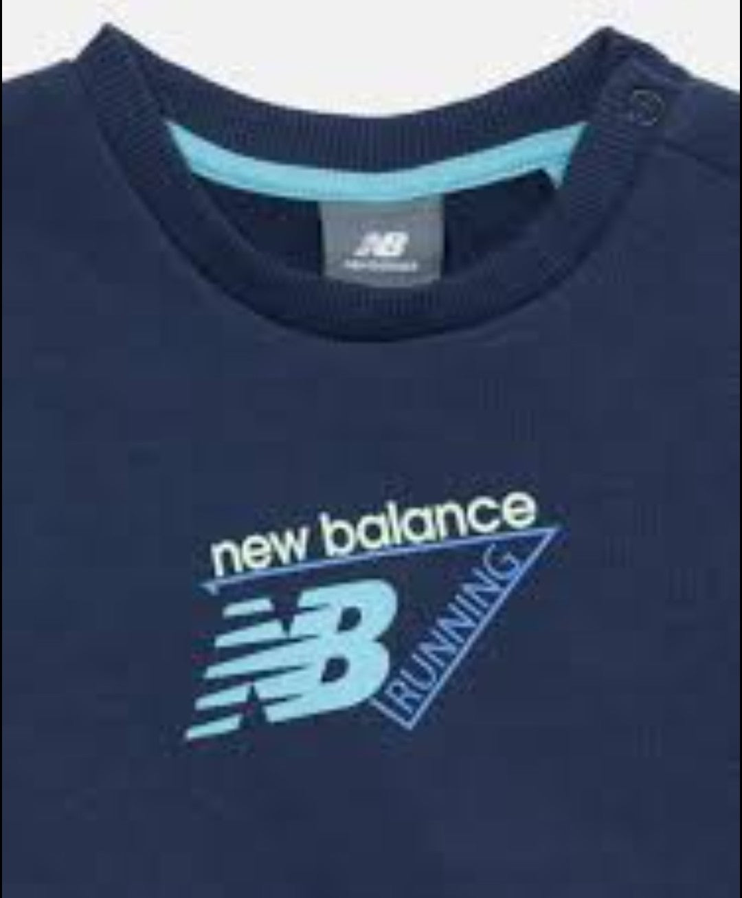 AM Kids - Tuta girocollo garzata New Balance
