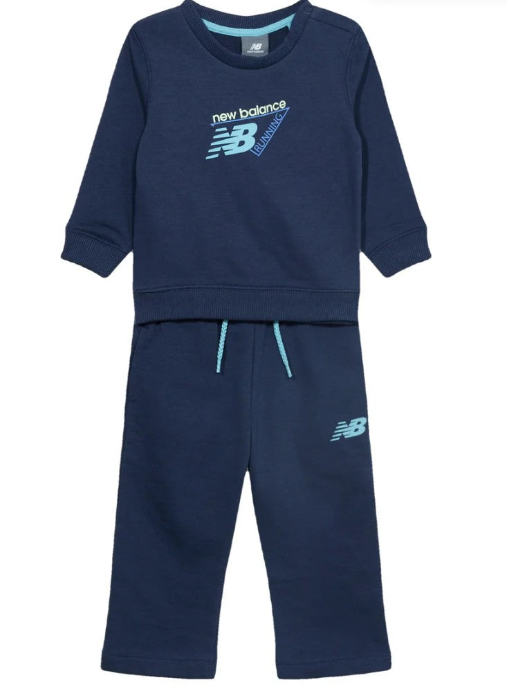 AM Kids - Tuta girocollo garzata New Balance