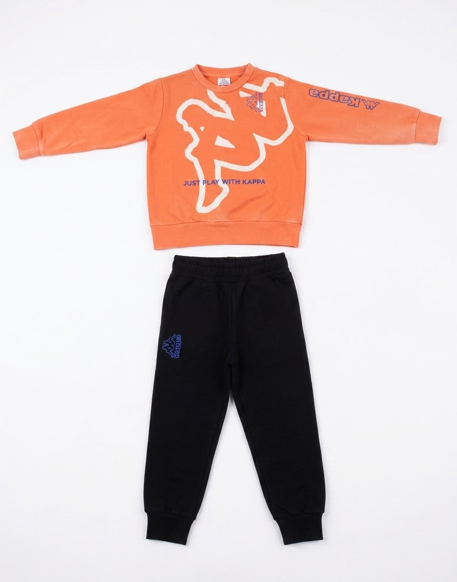 AM Kids - Tuta girocollo garzata kappa