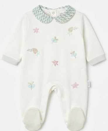 AM Kids - Tutina in caldo cotone con fiori