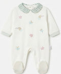 AM Kids - Tutina in caldo cotone con fiori
