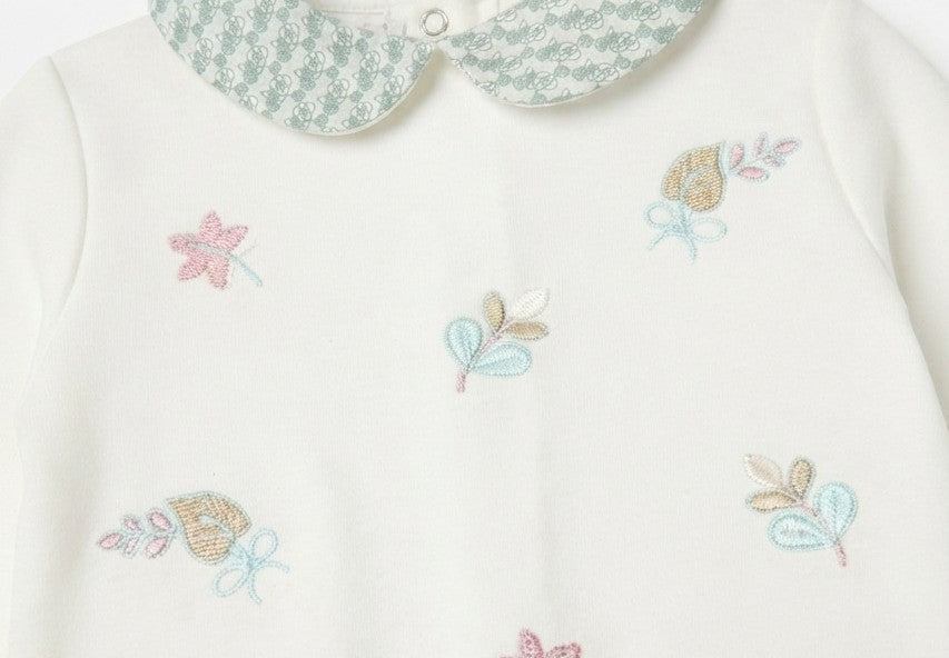 AM Kids - Tutina in caldo cotone con fiori