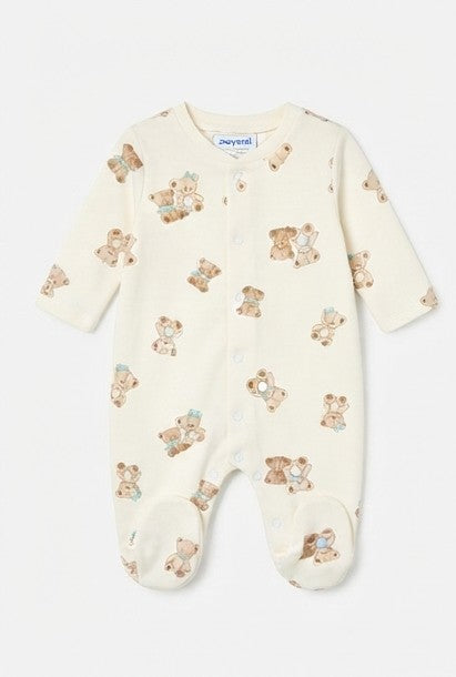 AM Kids - Tutina in caldo cotone con orsetti
