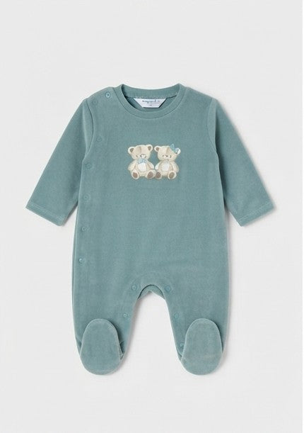 AM Kids - Tutina in caldo cotone con orsetti