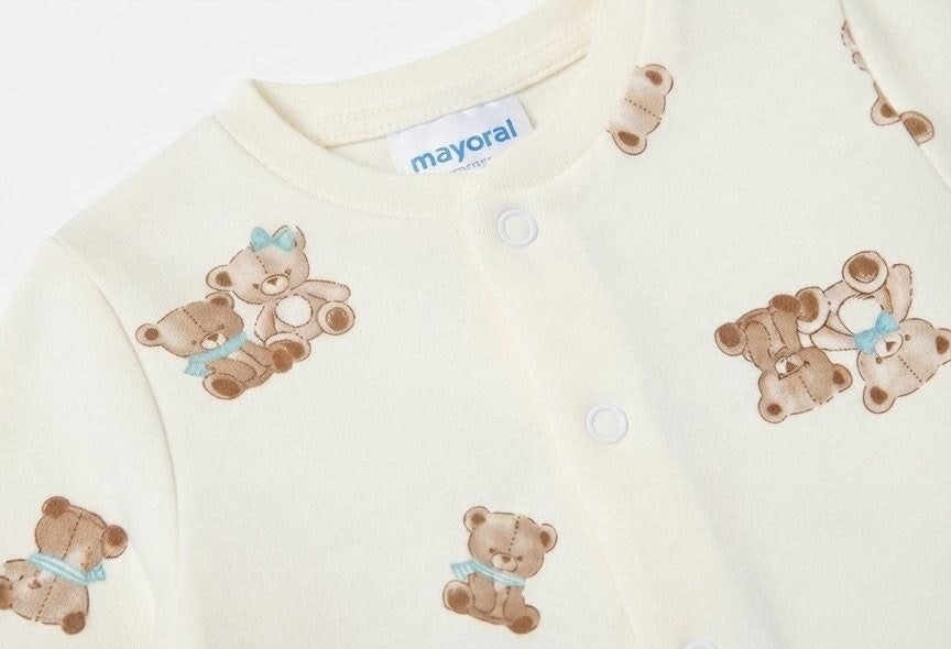 AM Kids - Tutina in caldo cotone con orsetti