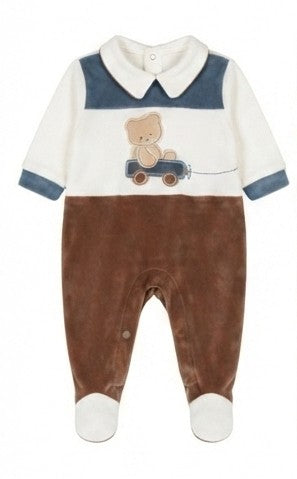 AM Kids - Tutina in ciniglia a righe