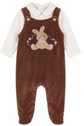 AM Kids - Tutina in ciniglia a salopette