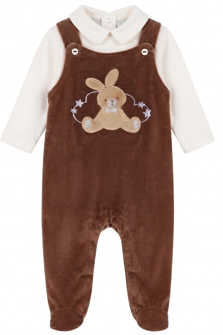 AM Kids - Tutina in ciniglia a salopette