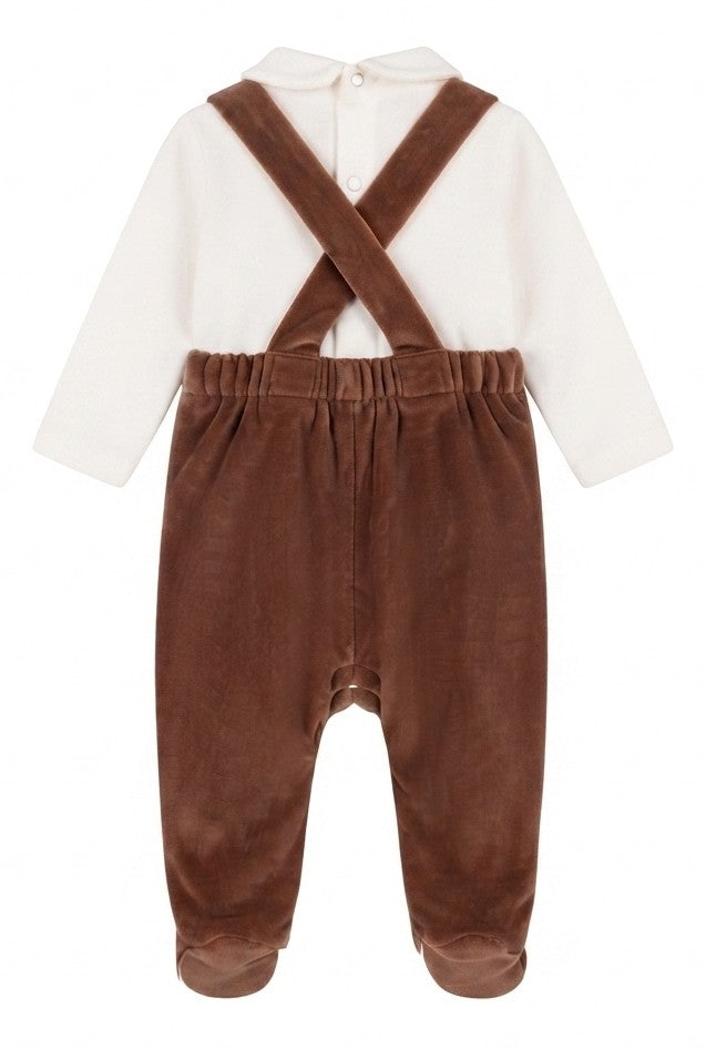 AM Kids - Tutina in ciniglia a salopette
